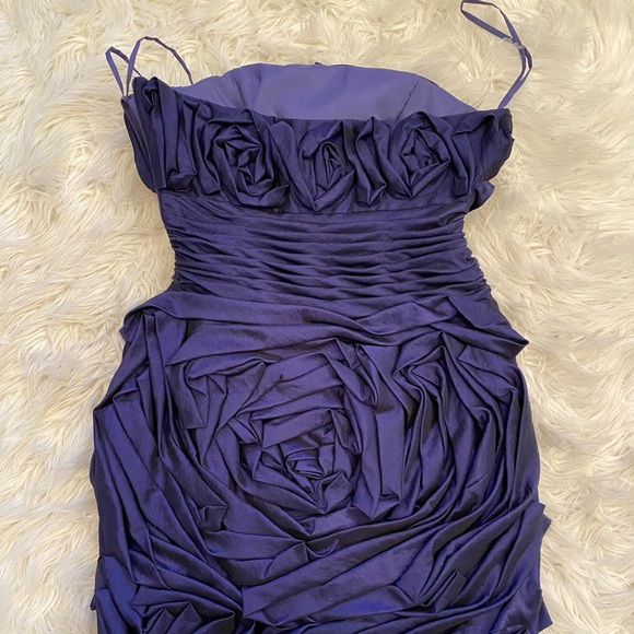 Jovani Strapless Cocktail Dress - 06 - Picture 4 of 13